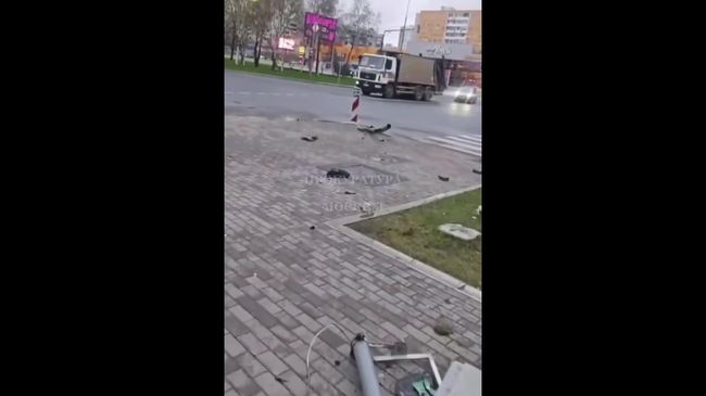 Последствия ДТП на северо-востоке Москвы