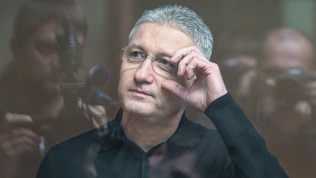 Бывший заместитель министра обороны РФ Тимур Иванов на заседании в Симоновском суде