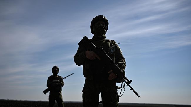 Российские военнослужащие