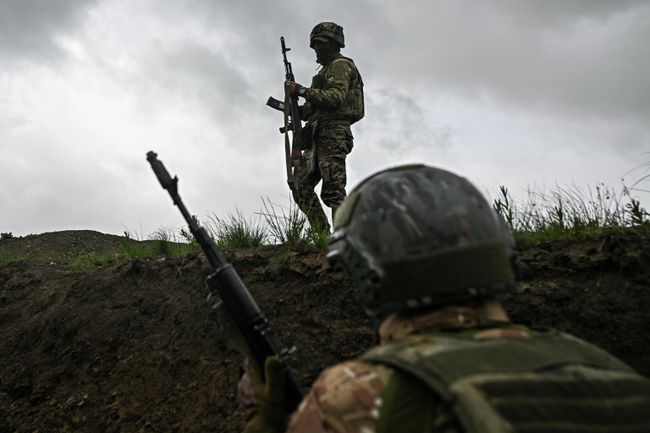Российские военнослужащие