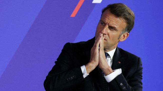 Президент Франции Эммануэль Макрон