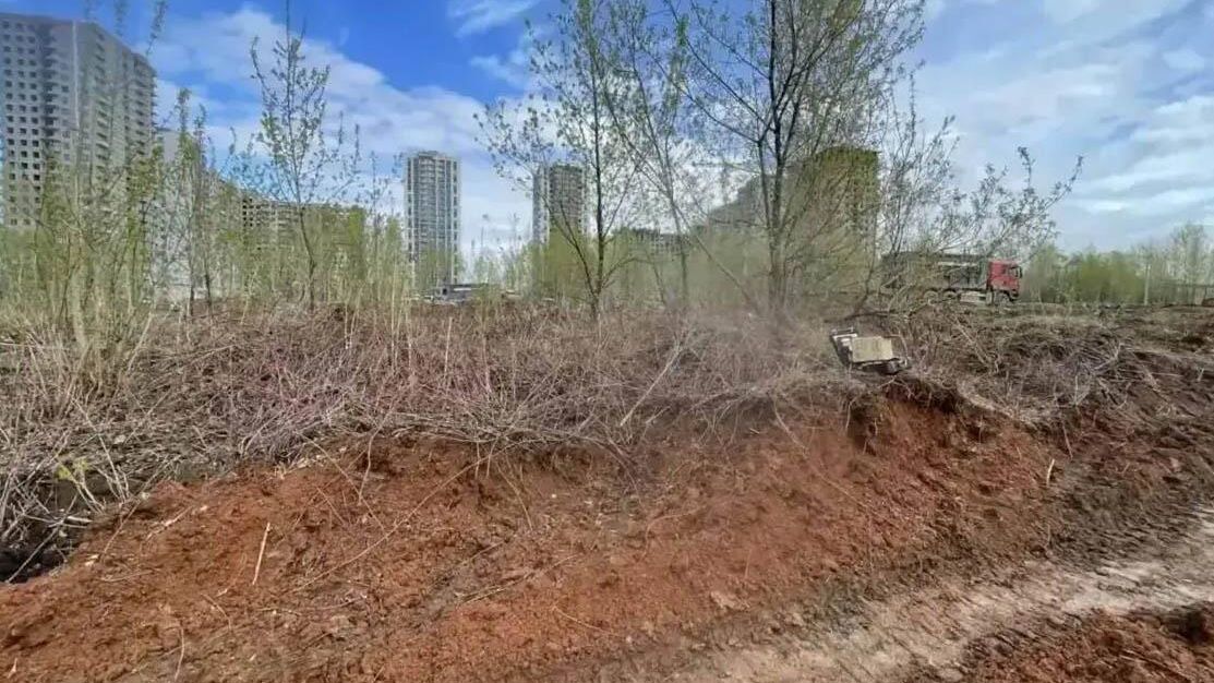 Место обнаружения останков трех человек возле жилого комплекса Парус в Уфе Место обнаружения останков трех человек возле жилого комплекса Парус в Уфе - РИА Новости, 1920, 27.04.2026