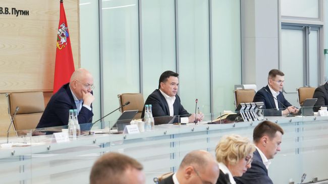 Губернатор Московской области Андрей Воробьев