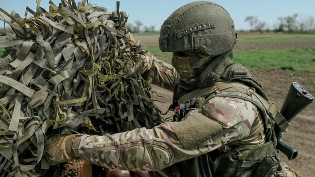 Российский военнослужащий