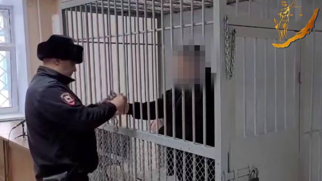 Бывший военный комиссар в зале суда в Иркутской области