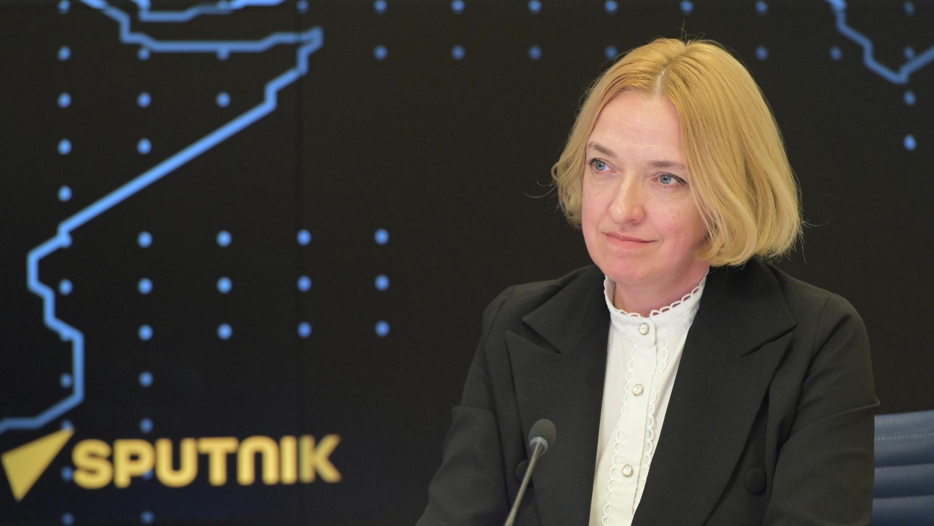 Заместитель руководителя Департамента международных проектов и цифровизации АНО Дирекция международных транспортных коридоров Наталья Задонская Заместитель руководителя Департамента международных проектов и цифровизации АНО Дирекция международных транспортных коридоров Наталья Задонская - РИА Новости, 1920, 28.04.2026