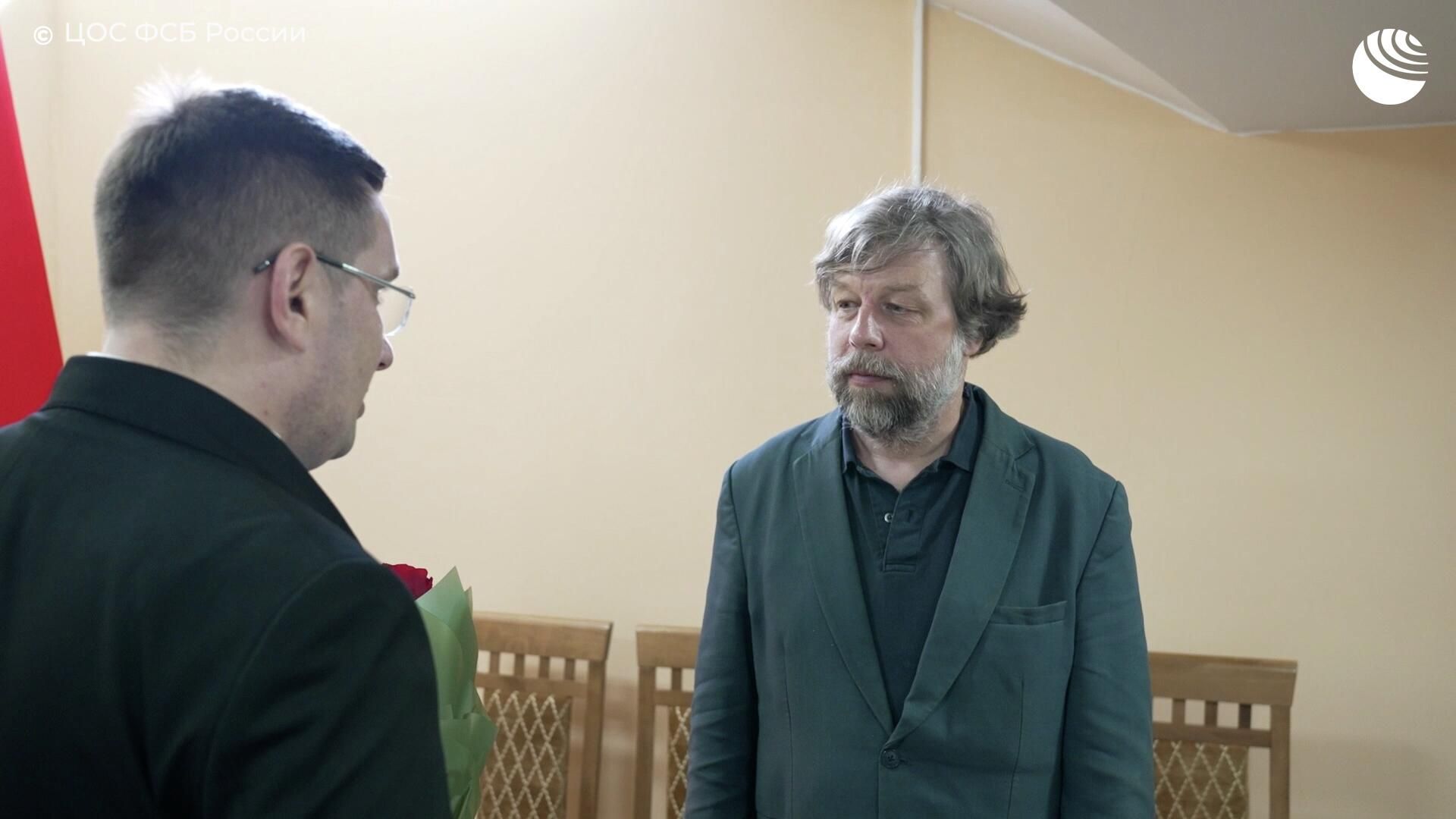 Кадры с археологом Бутягиным после обмена Кадры с археологом Бутягиным после обмена - РИА Новости, 1920, 28.04.2026