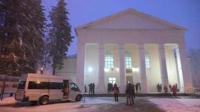 Пункт временного размещения для пострадавших от последствий непогоды в Сергиевом Посаде