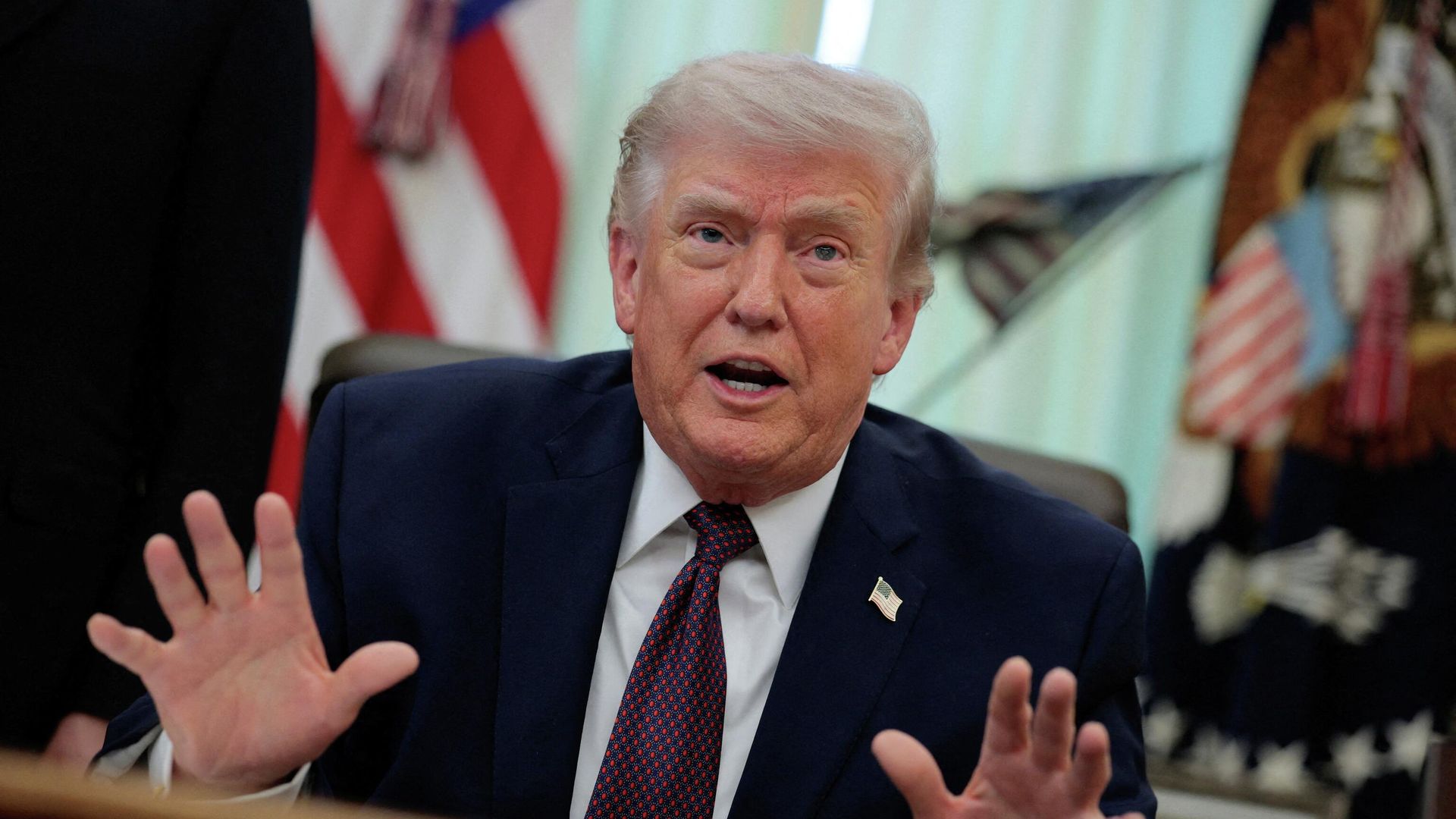Президент США Дональд Трамп Президент США Дональд Трамп - РИА Новости, 1920, 01.05.2026