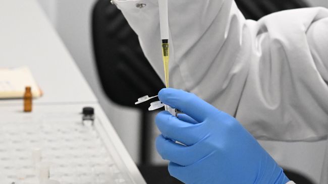 Работа в лаборатории