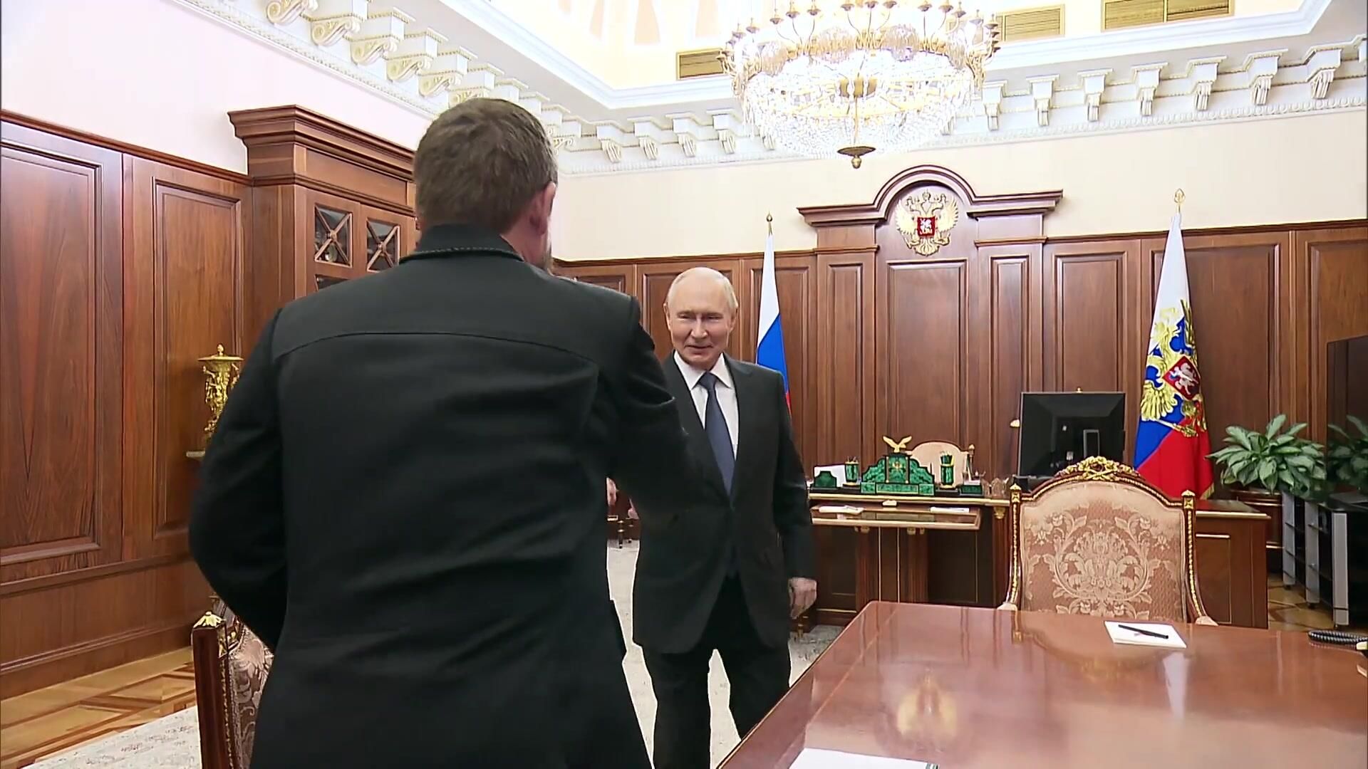 Владимир Путин принял в Кремле главу Чечни Рамзана Кадырова - РИА Новости, 1920, 29.04.2026