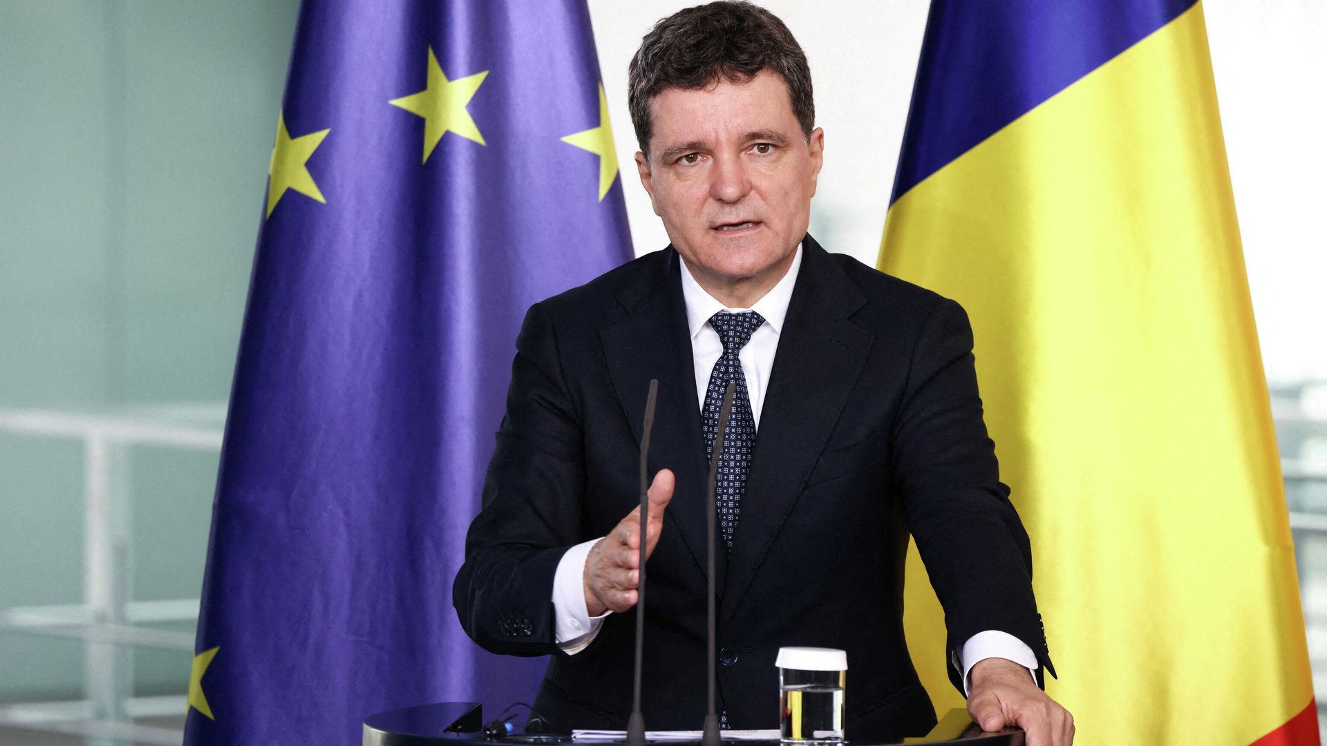 Президент Румынии Никушор Дан Президент Румынии Никушор Дан - РИА Новости, 1920, 30.04.2026