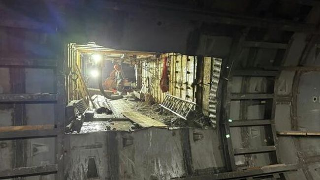 Старый и новый тоннели строящегося метро соединили в Красноярске