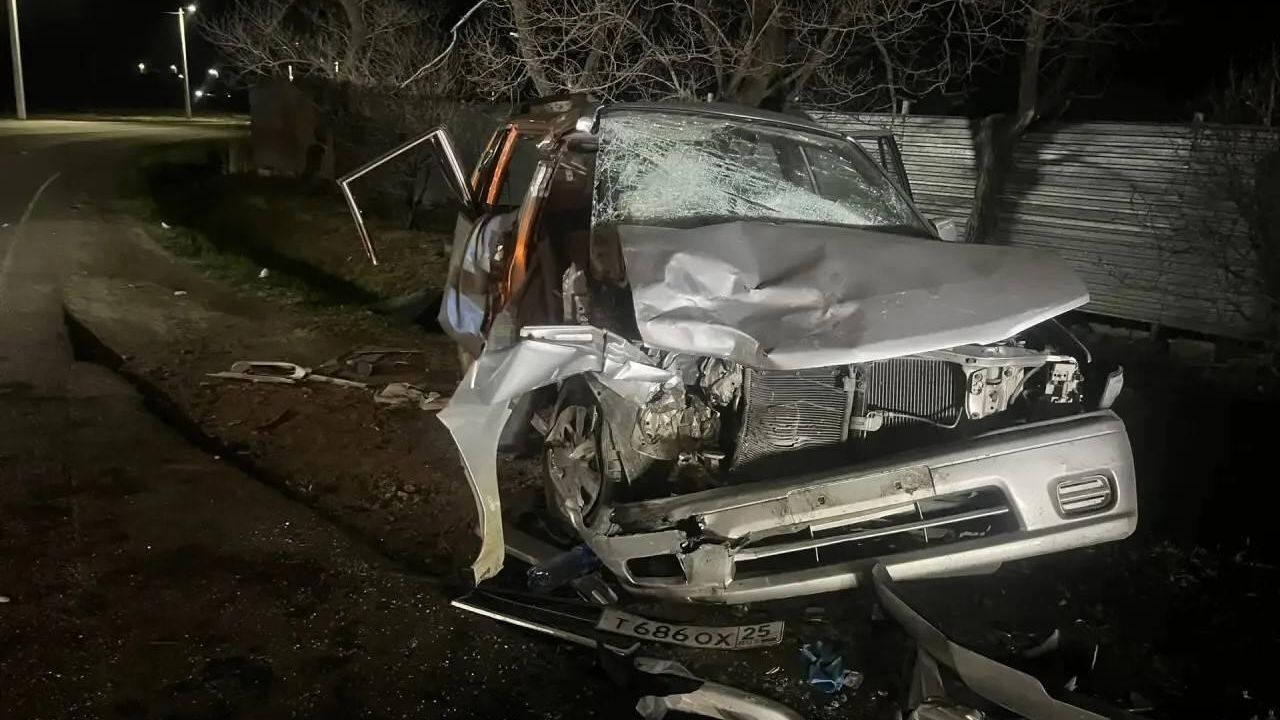 Последствия ДТП в поселке Тавричанка в Приморье Последствия ДТП в поселке Тавричанка в Приморье - РИА Новости, 1920, 01.05.2026
