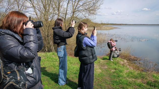 Соревнования по фотографированию птиц прошли на Куликовом поле Соревнования по фотографированию птиц прошли на Куликовом поле