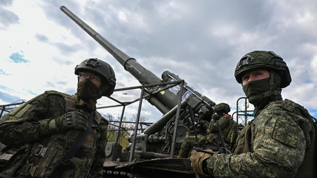 Российские военнослужащие