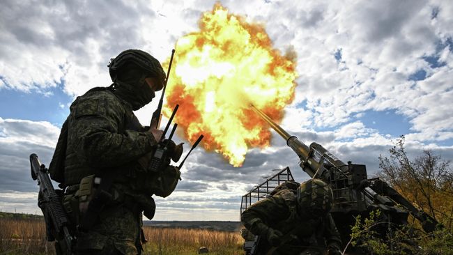 Российские военнослужащие в зоне проведения СВО