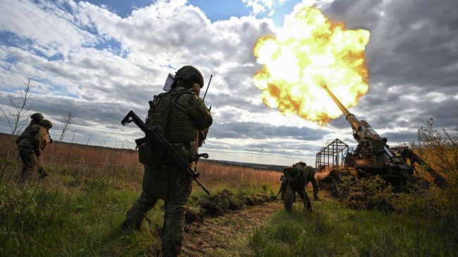 Российские военнослужащие