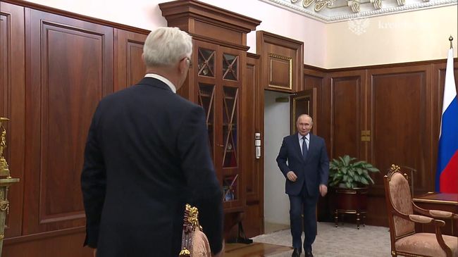 Встречи Путина с генеральным директором ПАО КамАЗ и главой Республики Мордовия 