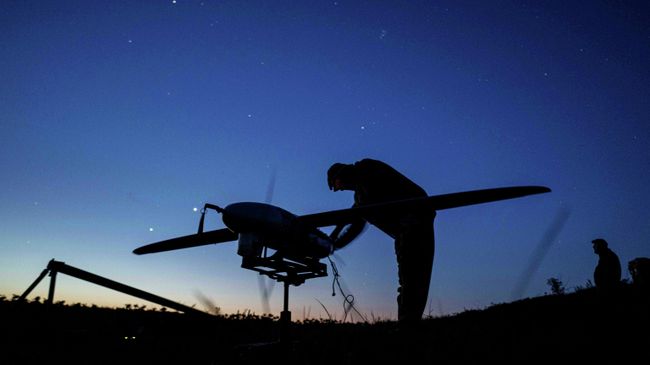 Украинский военнослужащий