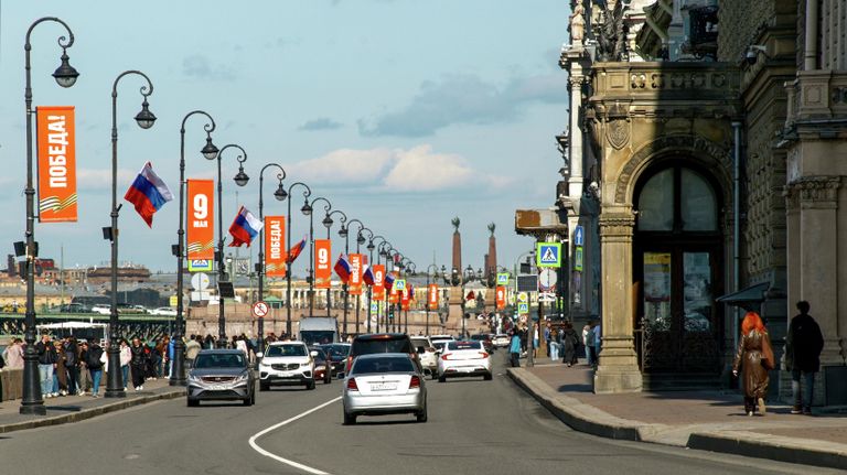 Подготовка Санкт-Петербурга к празднованию Дня Победы