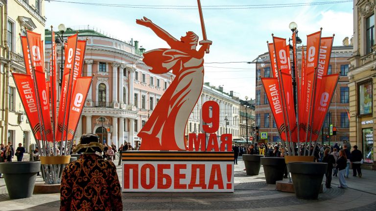 Подготовка Санкт-Петербурга к празднованию Дня Победы