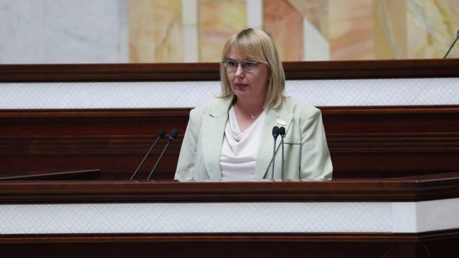 Член Постоянной комиссии Палаты представителей Национального собрания Белоруссии по бюджету и финансам Наталья Кулешова