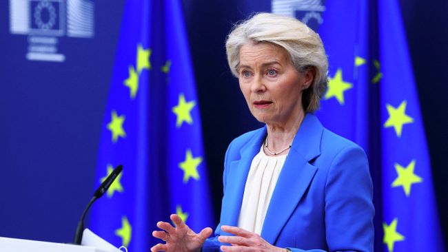 Глава Еврокомиссии Урсула фон дер Ляйен
