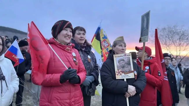 Рассвет Победы встретили 9 мая в Забайкалье