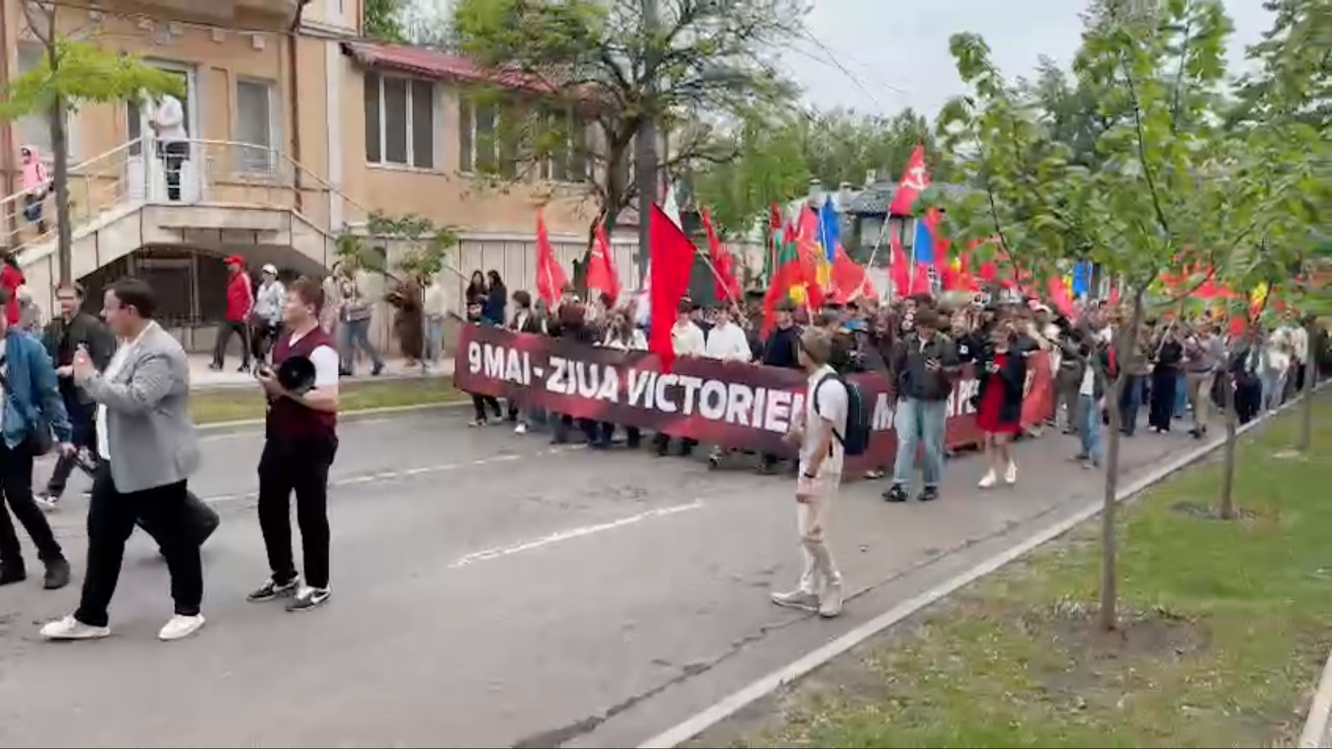 Колонна Марша Победы в Кишиневе - РИА Новости, 1920, 09.05.2026
