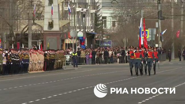 Военный парад в Чите