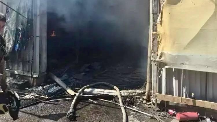 Пожар на рынке Лира в Ставропольском крае Пожар на рынке Лира в Ставропольском крае - РИА Новости, 1920, 10.05.2026