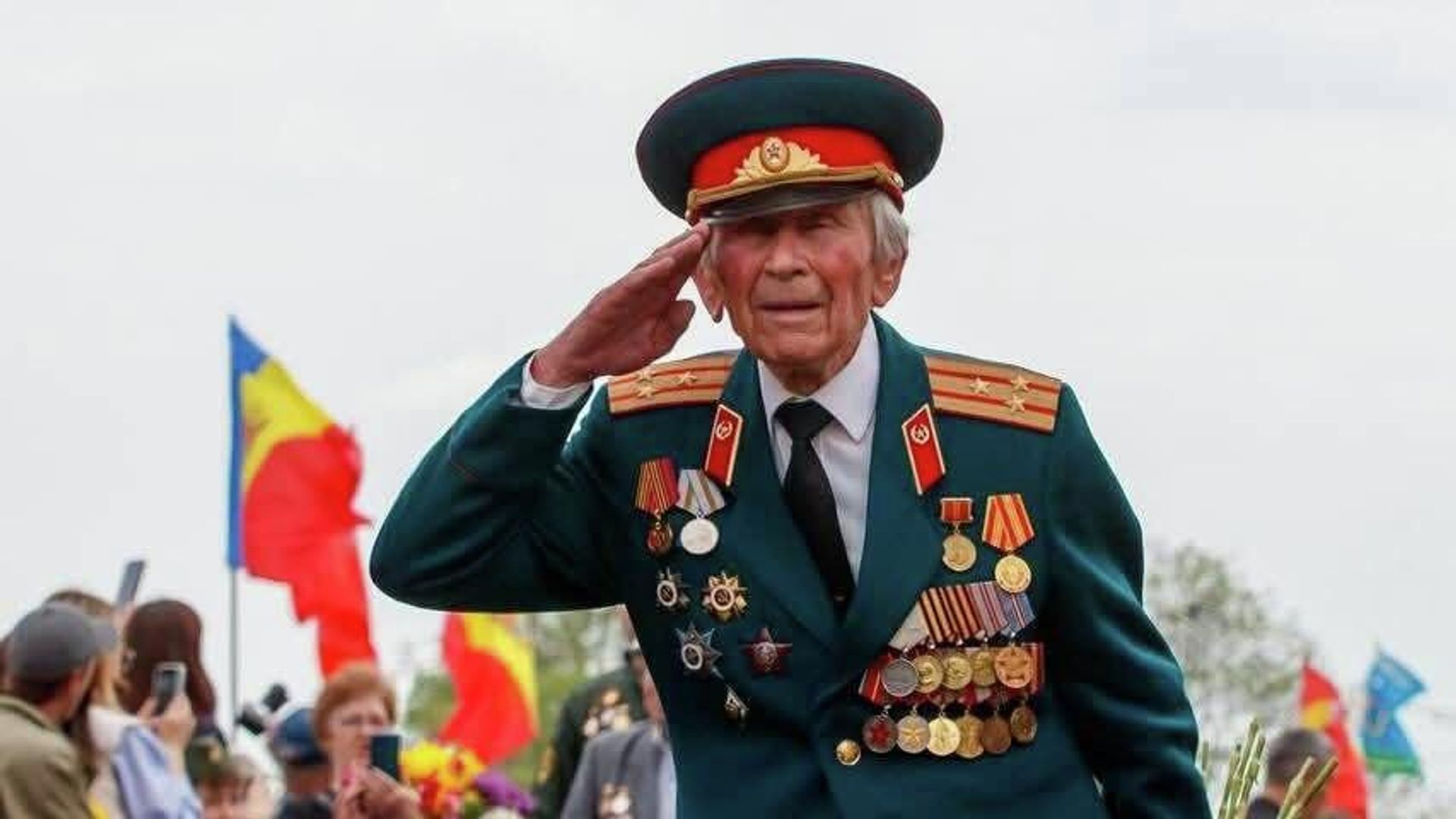 Ветеран Великой Отечественной войны Василий Литвинов Ветеран Великой Отечественной войны Василий Литвинов - РИА Новости, 1920, 02.08.2026