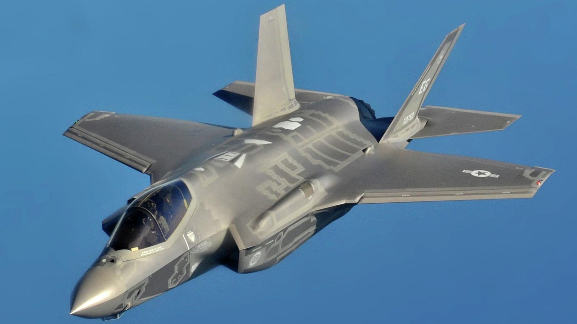 Истребитель F-35A Lightning II ВВС США Истребитель F-35A Lightning II ВВС США - РИА Новости, 1920, 24.06.2026