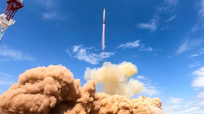 Испытания ракетного комплекса Сармат