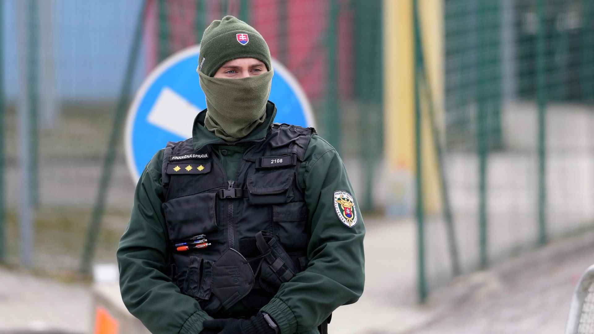 Словацкий офицер на границе Словакии и Украины Словацкий офицер на границе Словакии и Украины - РИА Новости, 1920, 13.05.2026