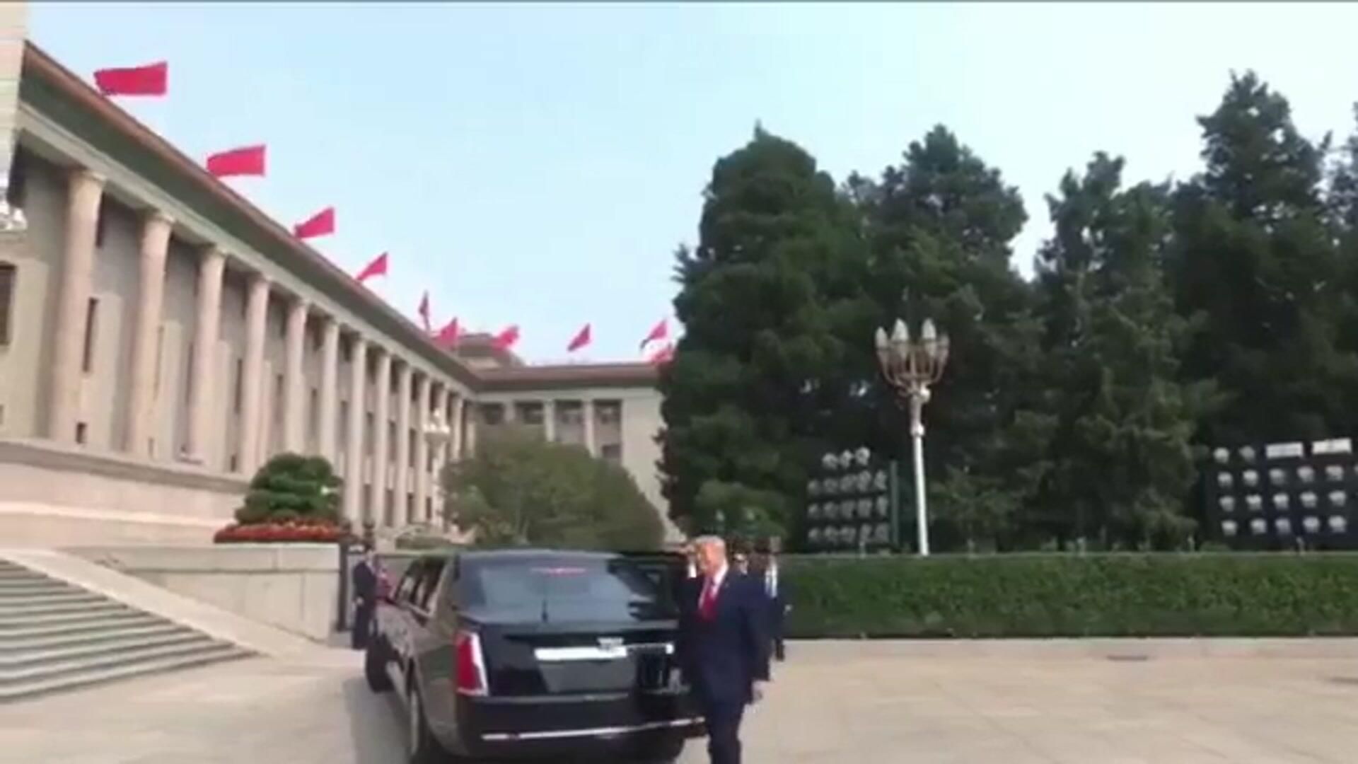 Рукопожатие Си Цзиньпина и Трампа - РИА Новости, 1920, 14.05.2026