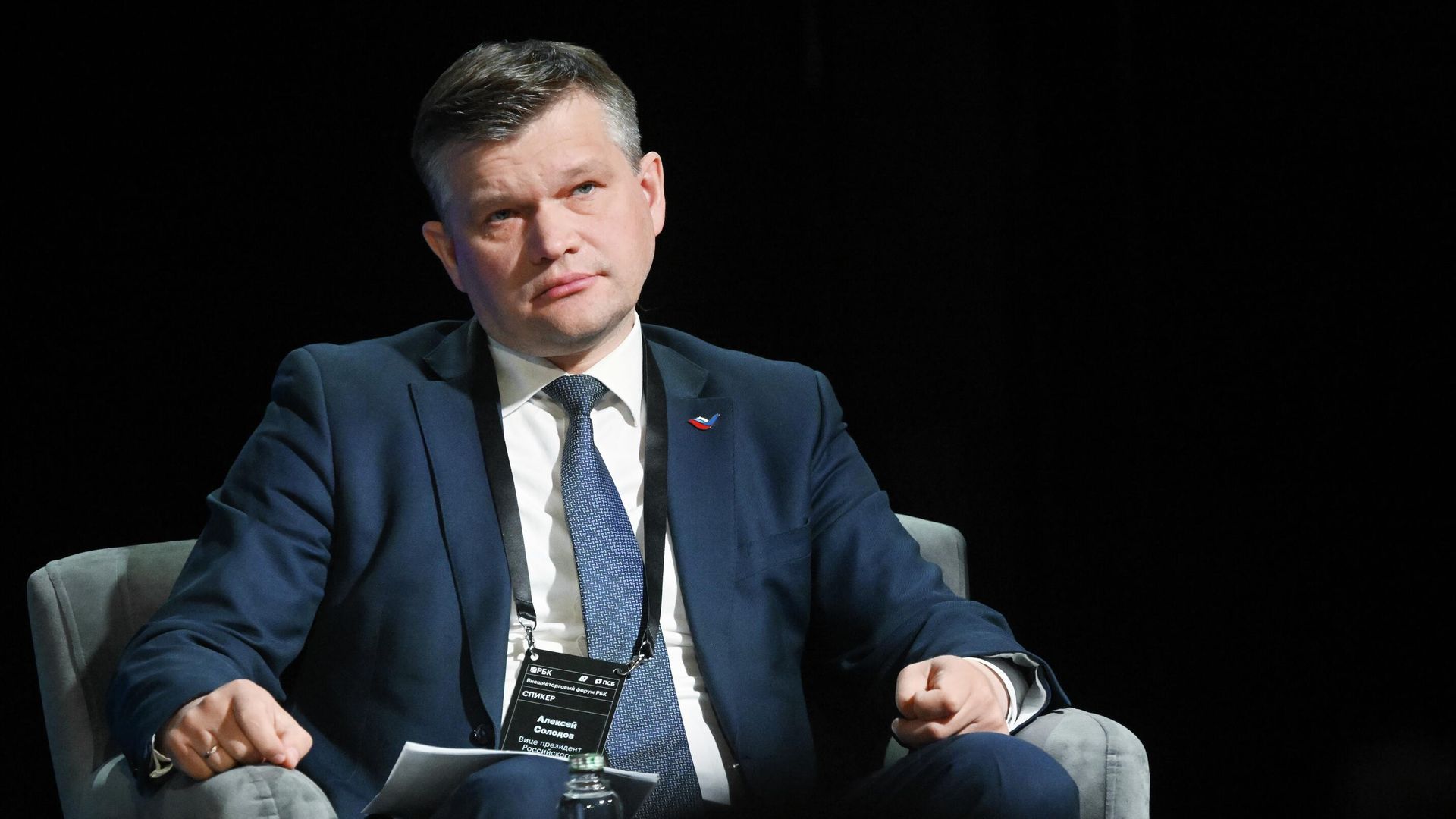 Вице-президент Российского экспортного центра (РЭЦ) Алексей Солодов Вице-президент Российского экспортного центра (РЭЦ) Алексей Солодов - РИА Новости, 1920, 14.05.2026