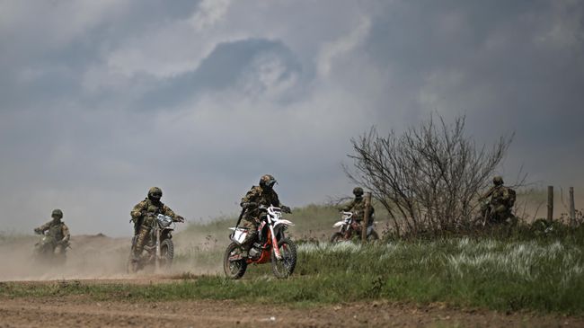 Российские военнослужащие