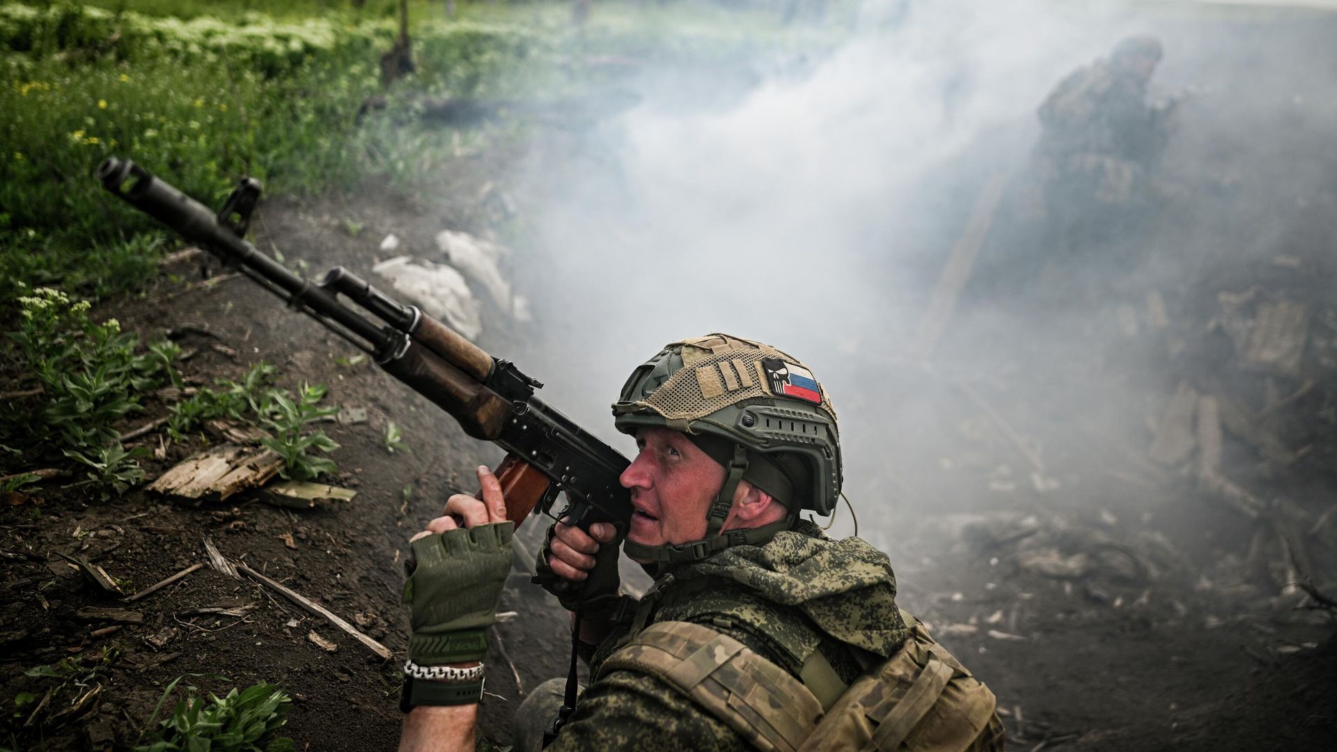 Российский военнослужащий в зоне проведения СВО Российский военнослужащий в зоне проведения СВО - РИА Новости, 1920, 01.07.2026