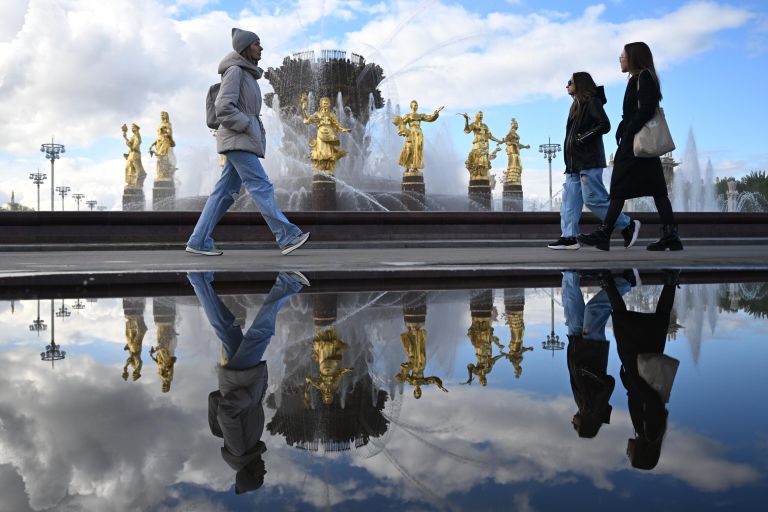 Старт работы фонтанов в Москве 