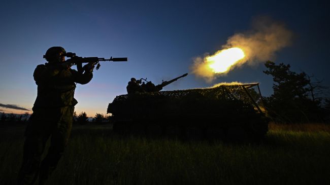 Российский военнослужащий