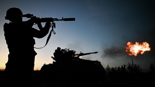 Российский военнослужащий