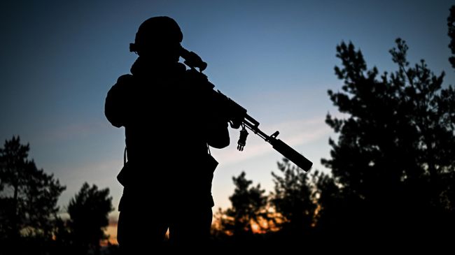Российский военнослужащий