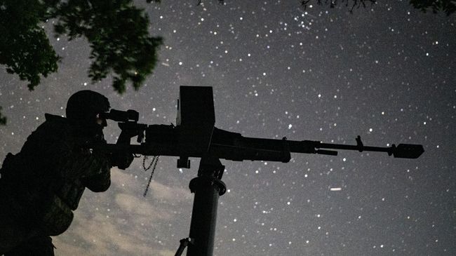 Российский военнослужащий