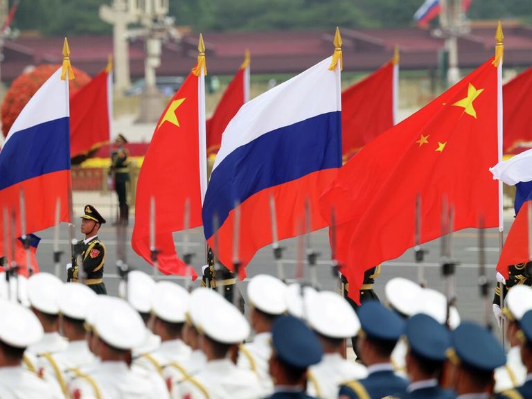 Обстановка в Пекине во время встречи президента России Владимира Путина и председателя КНР Си Цзиньпина Обстановка в Пекине во время встречи президента России Владимира Путина и председателя КНР Си Цзиньпина