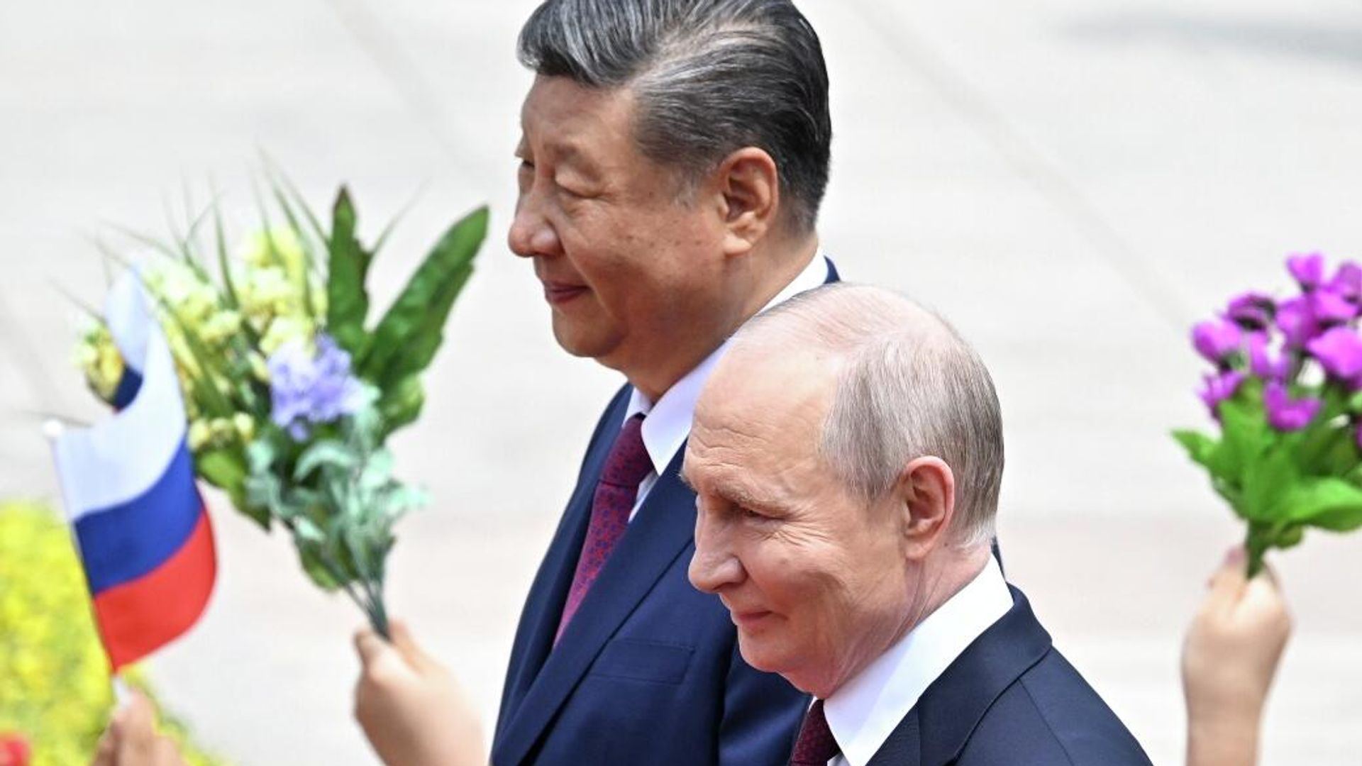 Президент России Владимир Путин и председатель КНР Си Цзиньпин во время встречи в Пекине Президент России Владимир Путин и председатель КНР Си Цзиньпин во время встречи в Пекине - РИА Новости, 1920, 20.05.2026