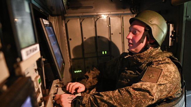 Боевое дежурство расчета ПВО