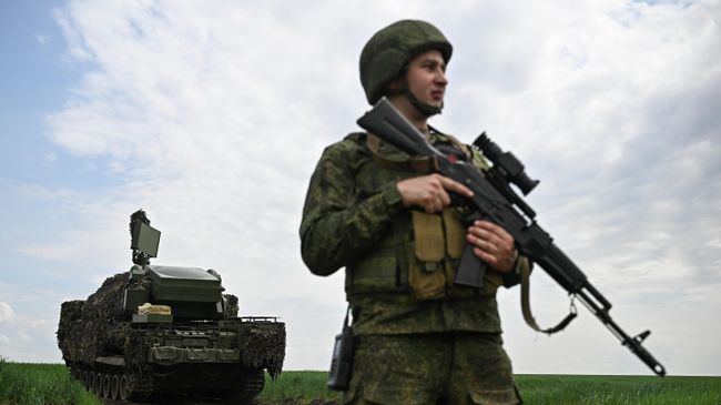 Боевое дежурство расчета ЗРК Тор-М2