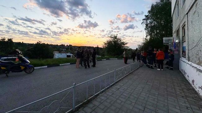 Волонтеры поискового отряда в Дубне Тульской области